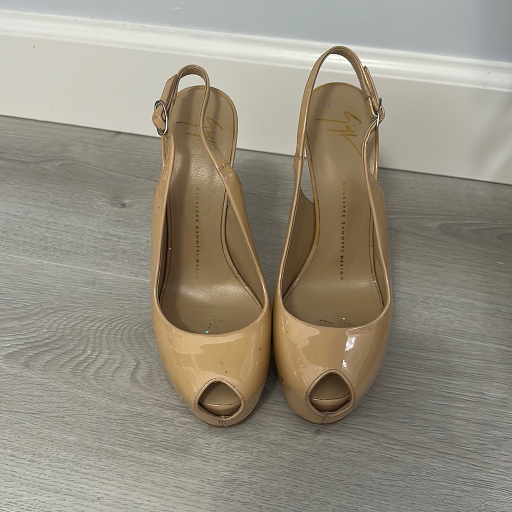 Giuseppe zanotti heels size 37.5. Worn once